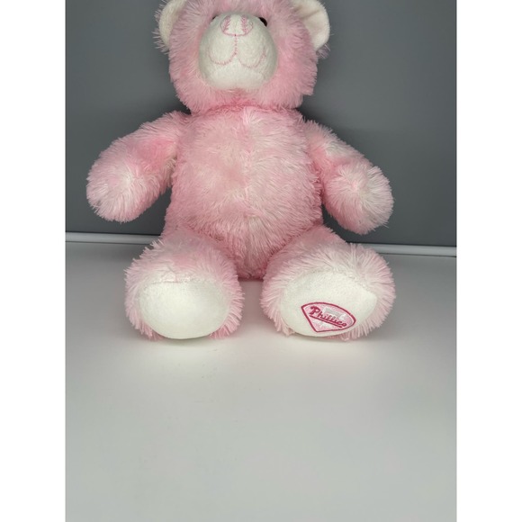Rare official, Philadelphia Phillies Pink Build-A-Bear Teddy Bear - Picture 4 of 8